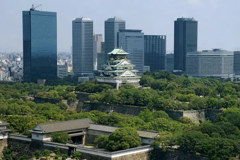 大阪城市初体验